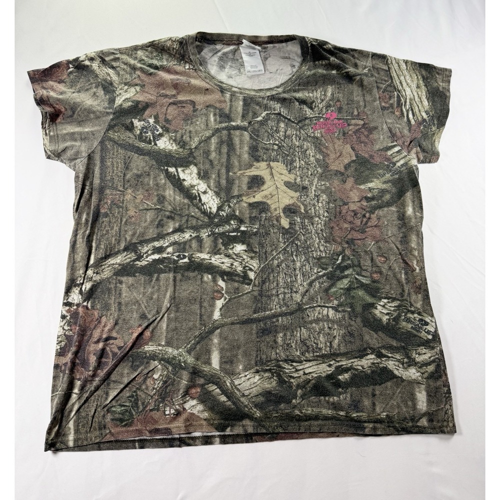 Mossy Oak Break-Up Infinity Camo Tshirt Ladies 2XL Realtree Outdoor Hunting Tee